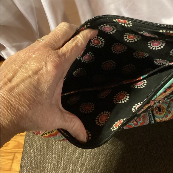 Vintage Vera Bradley In “Parisian Paisley “ Crossbody Shoulder Bag. - Picture 5 of 11